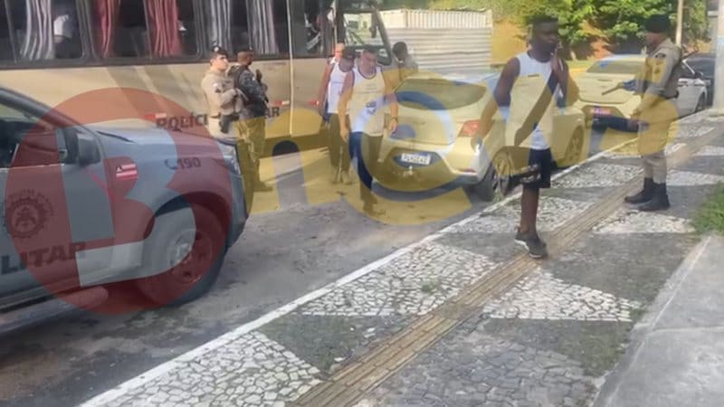 Torcedores do Vasco e do Vitória protagonizaram cenas de violência na noite de sábado (31)  |   Bnews - Divulgação BNews