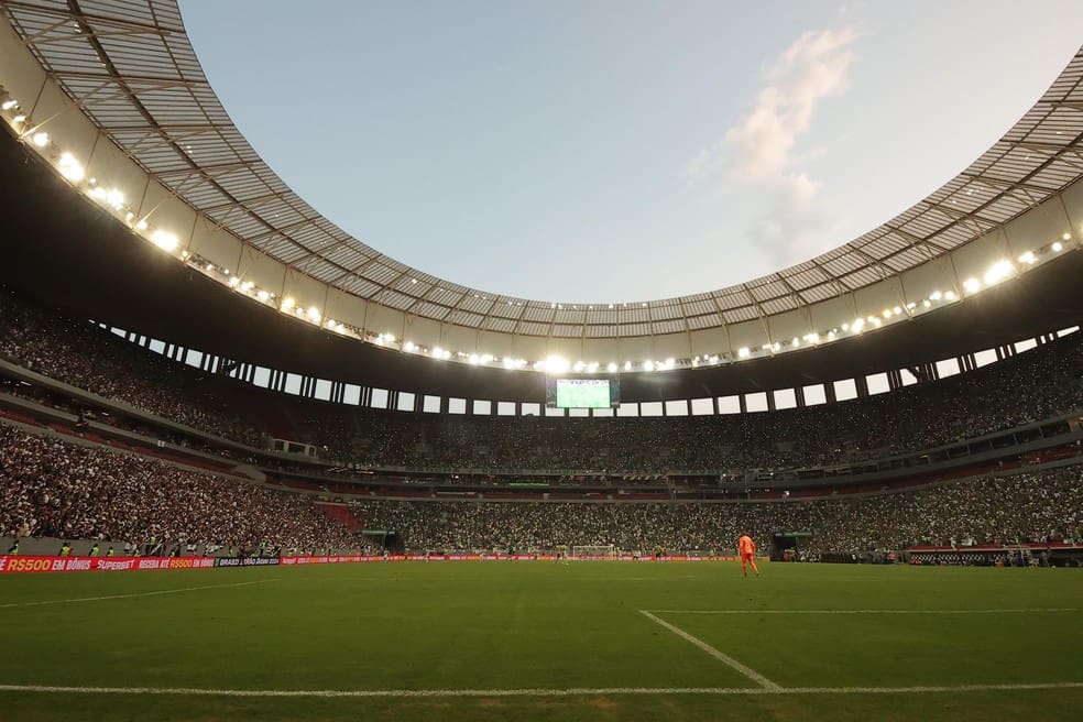 Mané Garrincha Vasco Palmeiras — Foto: Lucas Magalhães / ge