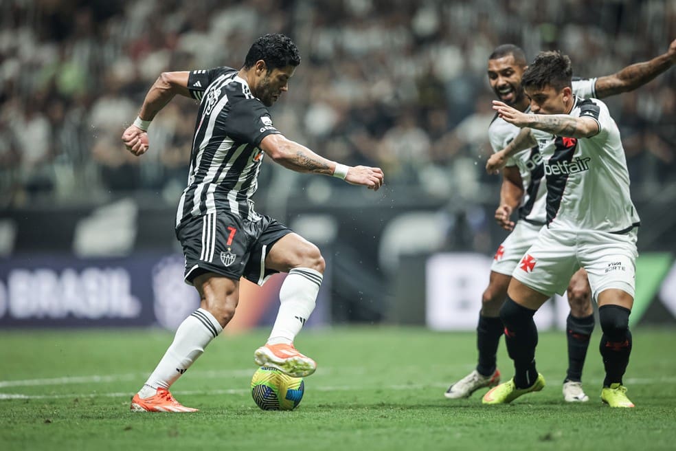 Atlético-MG venceu o Vasco na primeira partida das semifinais — Foto: Pedro Souza / Atlético