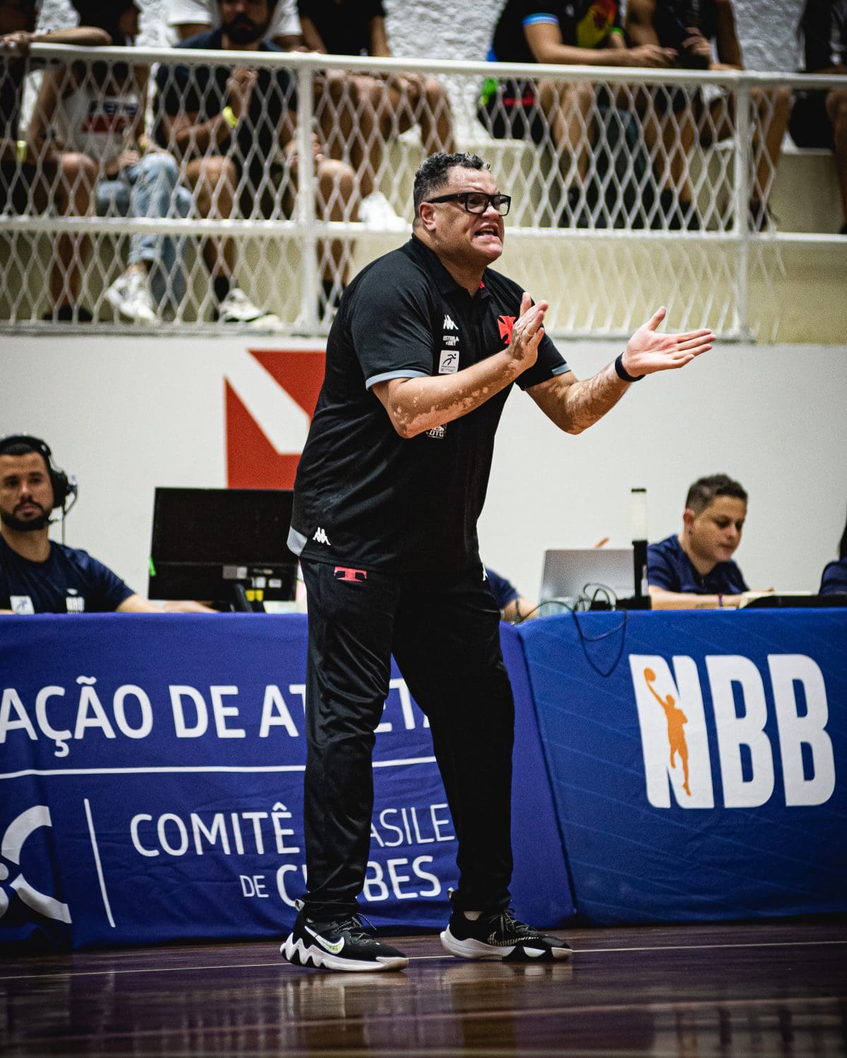 Léo Figueiró, técnico do Vasco da Gama. Foto: Mauricio Almeida/ Vasco da Gama