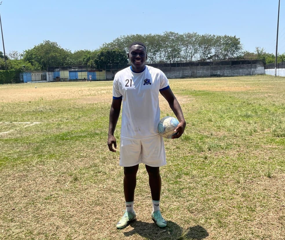 Jomar, ex-Vasco, recomeça carreira em clube da Série B2 do Carioca — Foto: Emanuelle Ribeiro