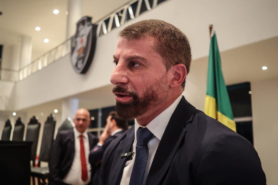 Pedrinho assumiu o controle da SAF do Vasco, após o afastamento da 777 Partners — Foto: Dikran Sahagian