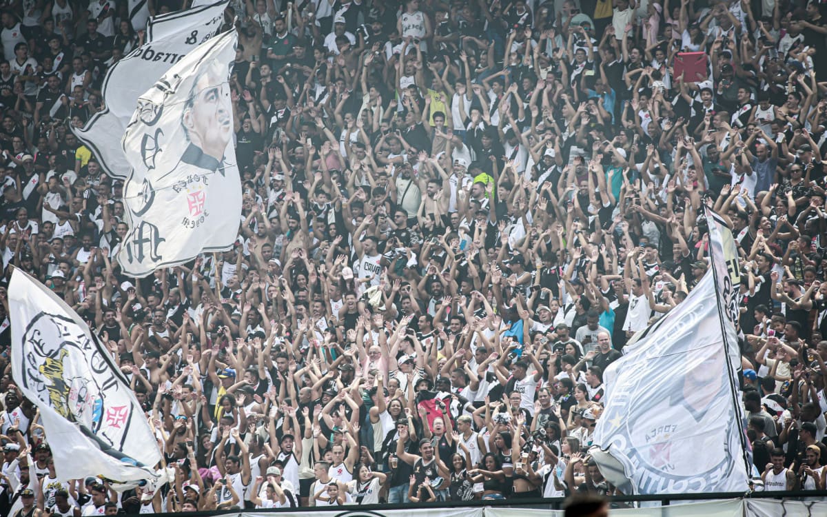 Torcida do Vasco fez grande festa em São Januário - Foto: Matheus Lima/Vasco