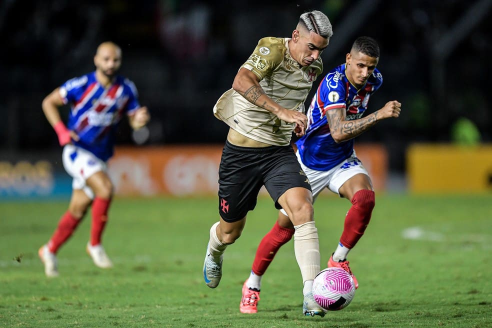 Pumita em Vasco x Bahia — Foto: Thiago Ribeiro/AGIF