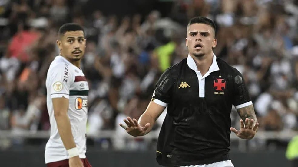 Estreia da terceira camisa do Vasco em 2023 — Foto: André Durão