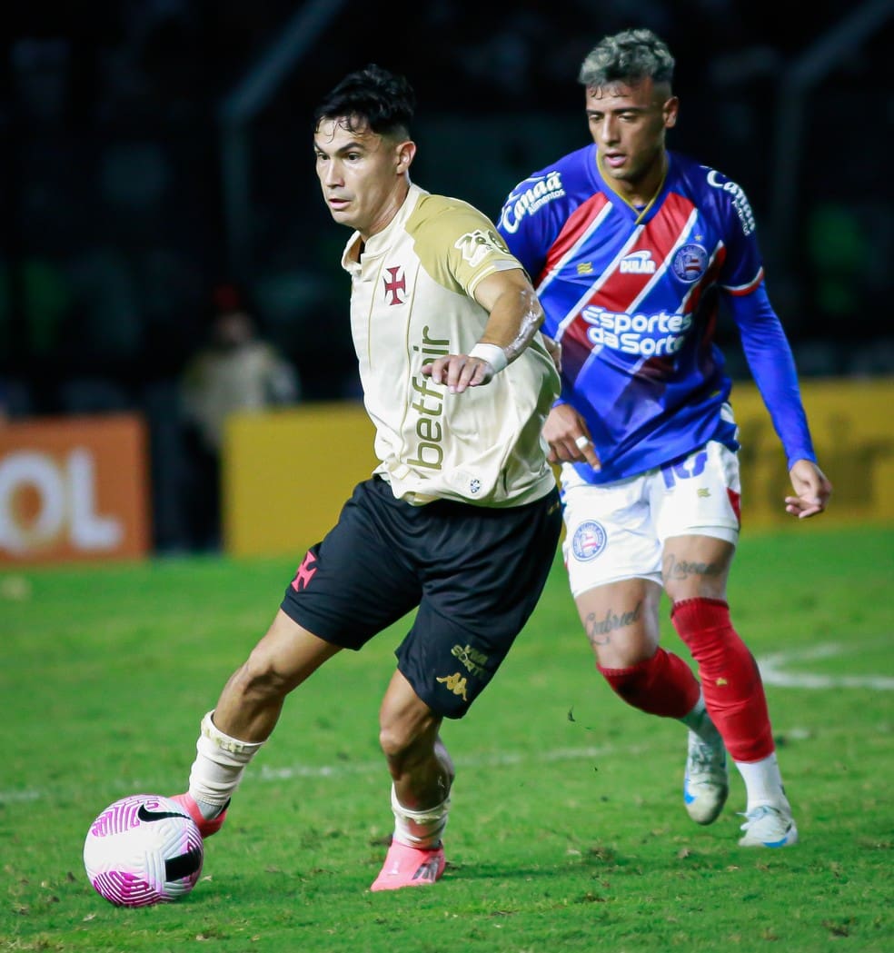 Galdames em Vasco x Bahia — Foto: Matheus Lima/Vasco