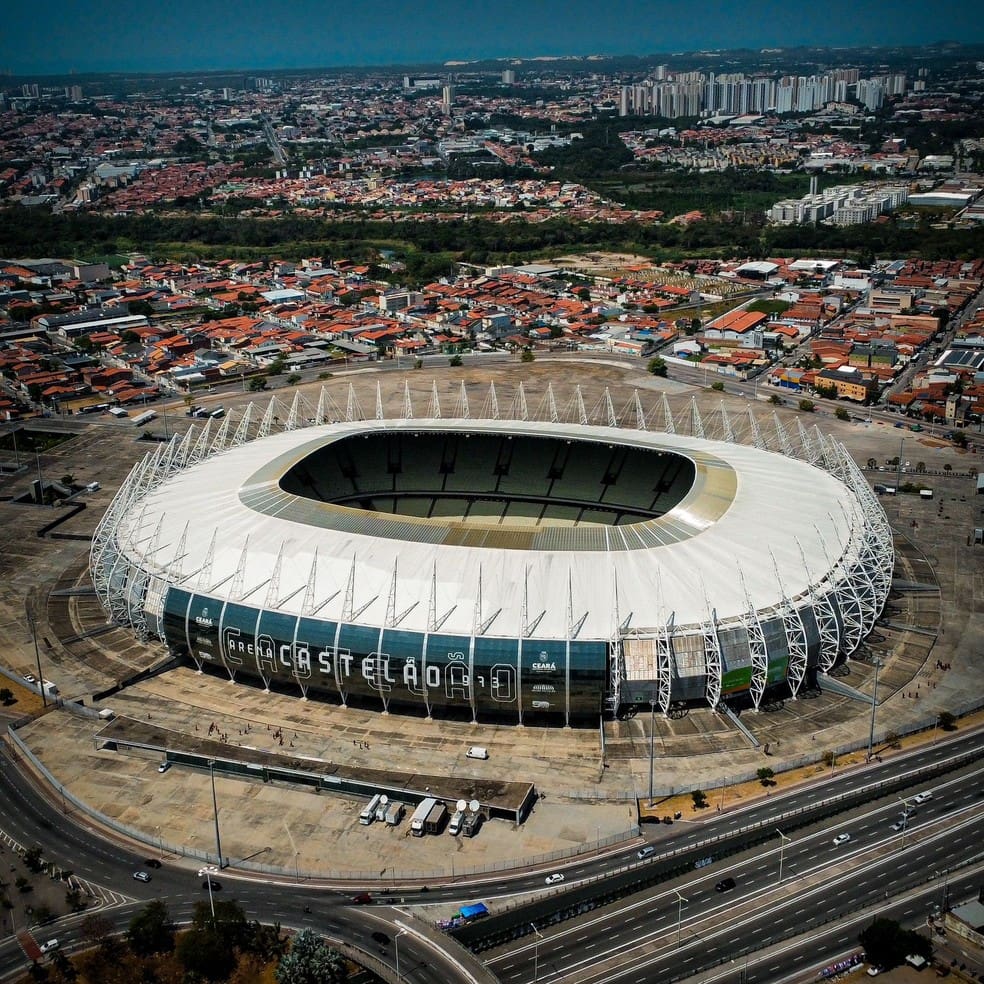 Estádio Castelão vai receber Fortaleza x Vasco — Foto: Bruno Granja/Ag. Corinthians