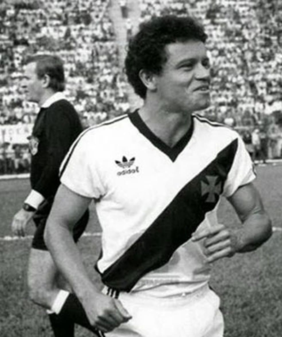 Arturzinho defendeu o Vasco em 1984 — Foto: Reprodução