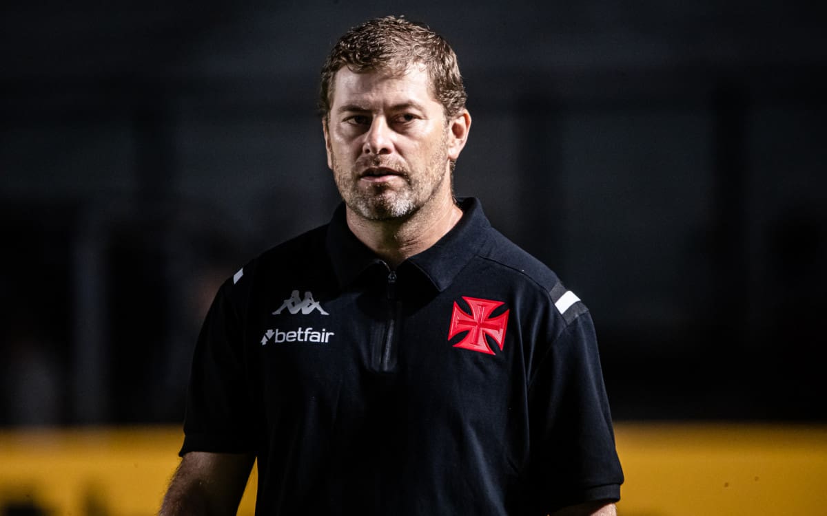 Rafael Paiva é o técnico do Vasco - Foto: Leandro Amorim / Vasco