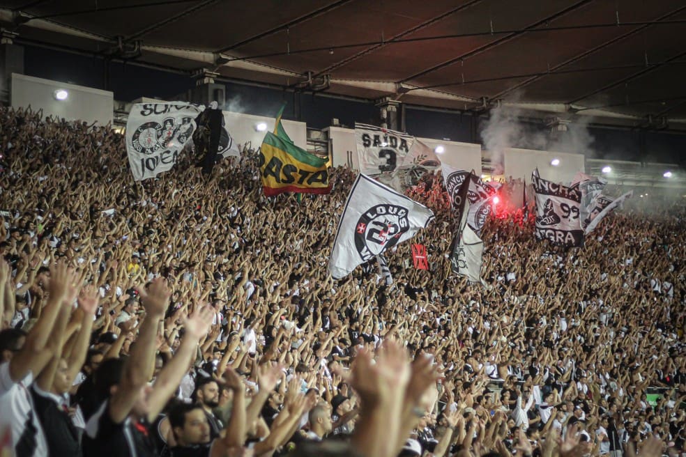 Vasco atuou 47 partidas como mandante no Maracanã nos últimos dez anos — Foto: Matheus Lima/Vasco