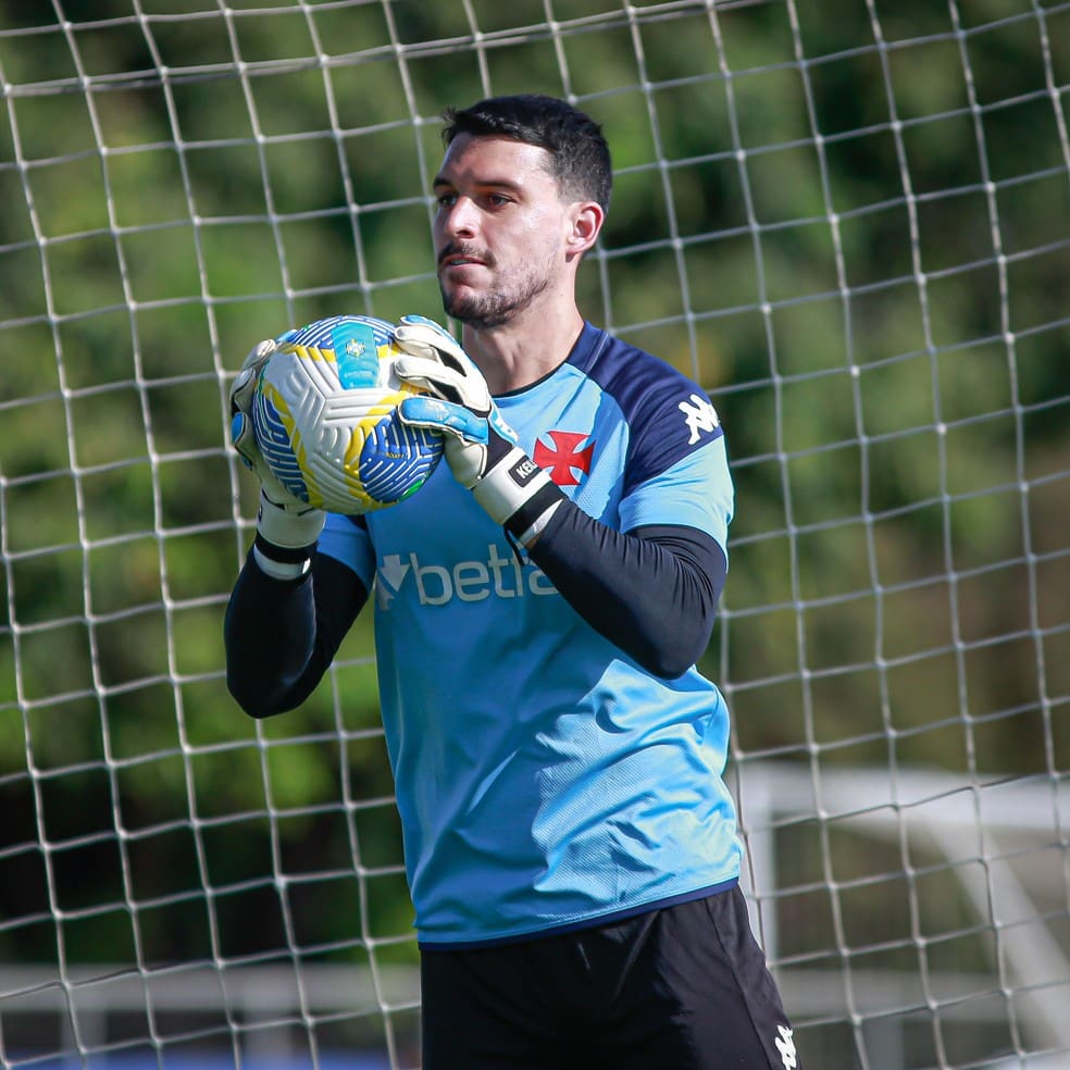 Goleiro Keiller deve deixar o Vasco ao fim do contrato — Foto: Matheus Lima/Vasco