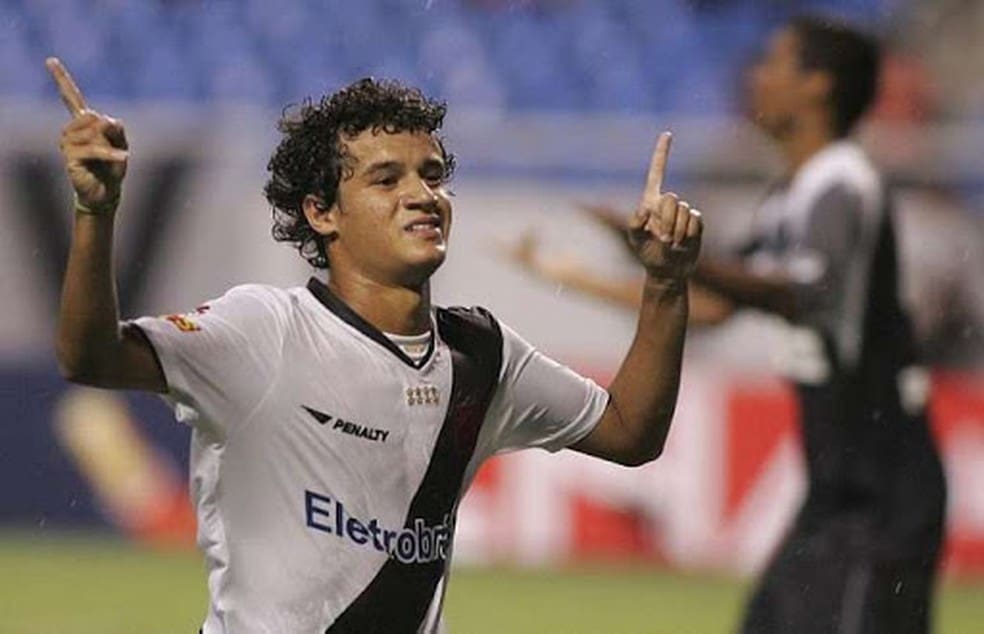 Coutinho marcou cinco gols pelo Vasco em 2010 — Foto: Arquivo