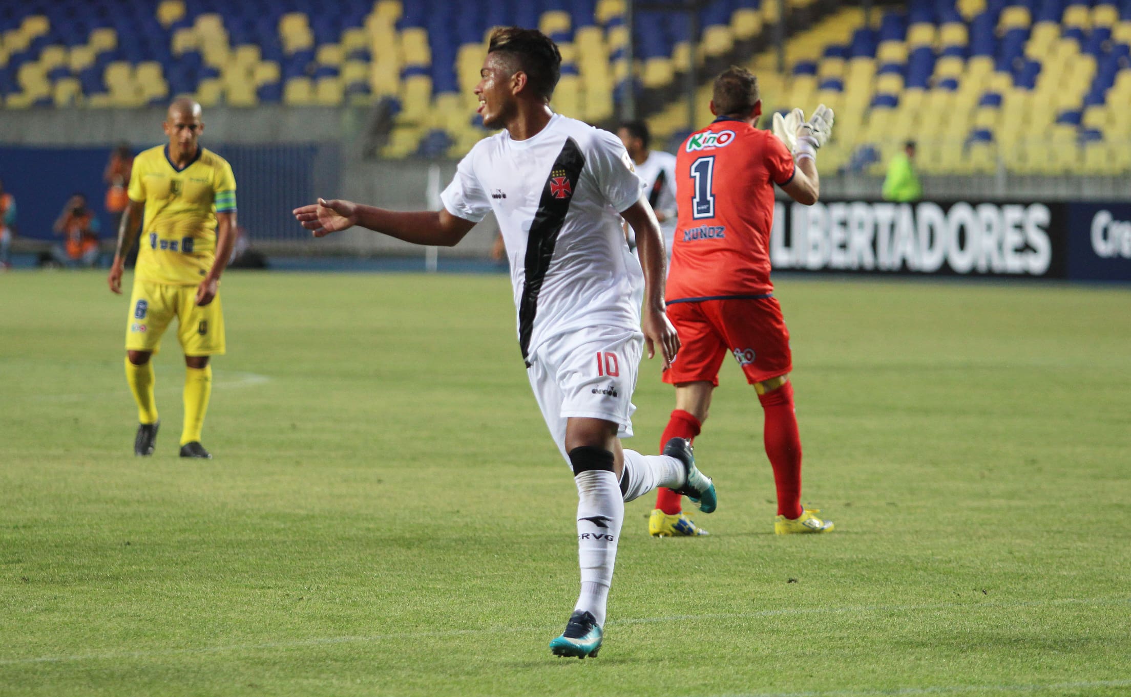 Evander na última participação do Vasco na Libertadores