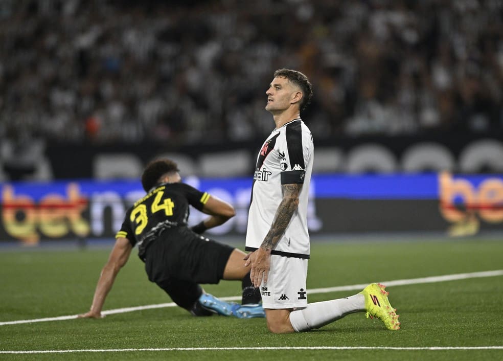 Vegetti - Botafogo x Vasco - Brasileirão — Foto: André Durão