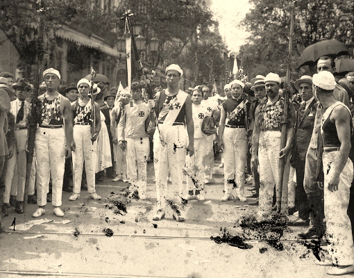 Passeata do Vasco, 1920