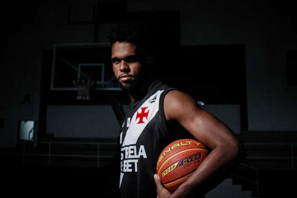 Nova camisa do basquete do Vasco da Gama