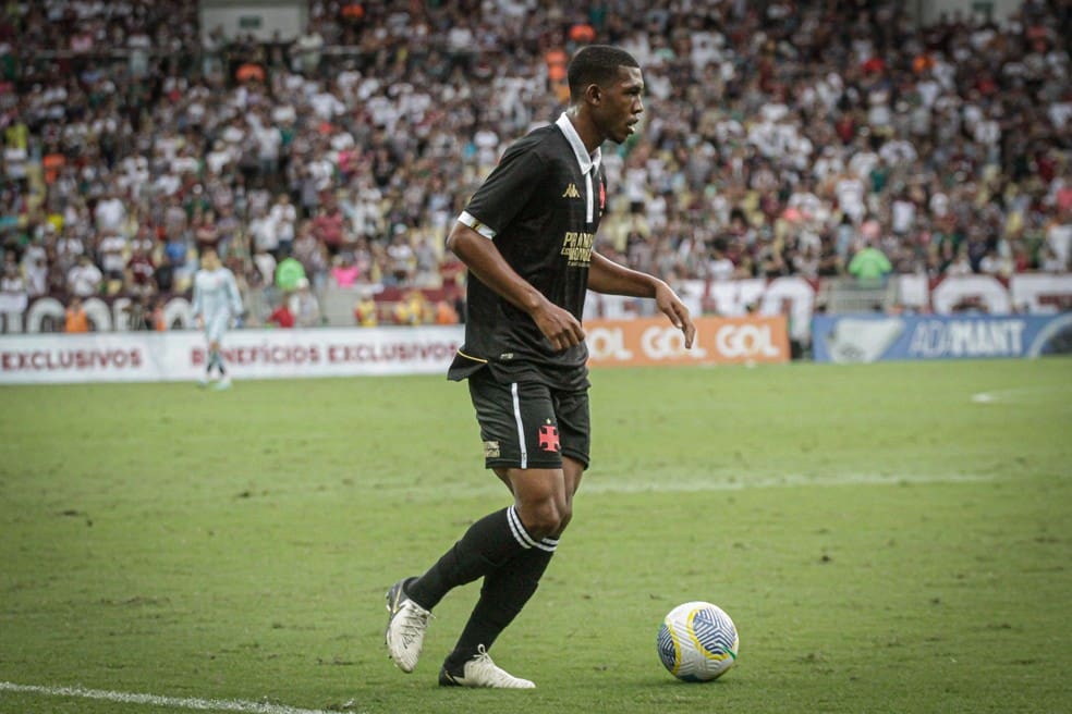 Rayan em Fluminense x Vasco — Foto: Leandro Amorim/Vasco