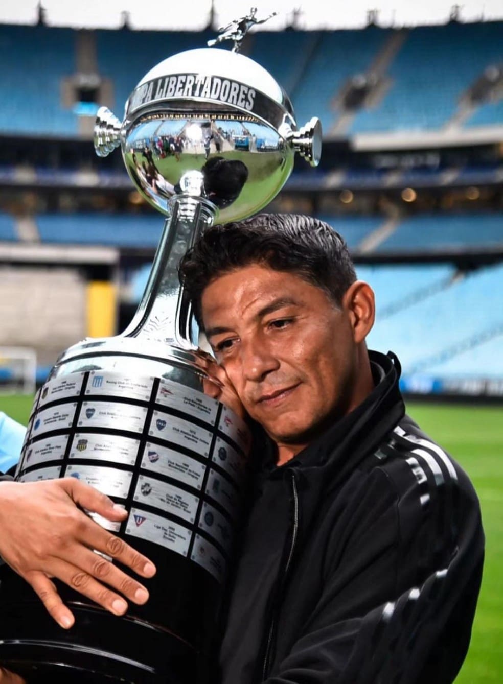 Jardel conquistou a Libertadores pelo Grêmio — Foto: Reprodução/Instagram