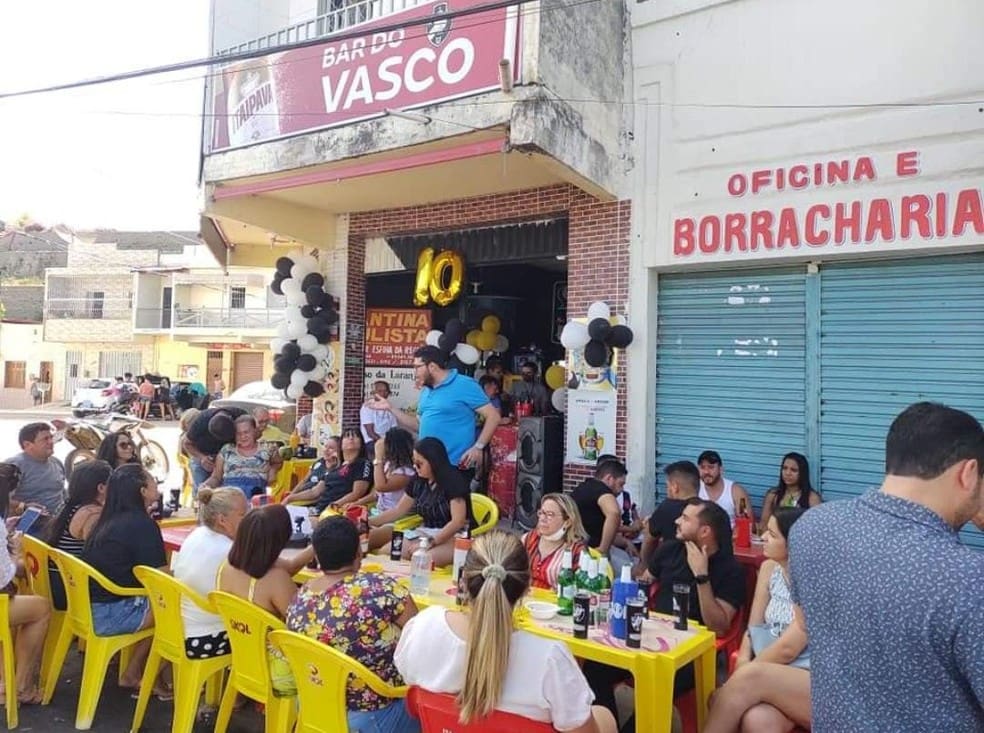 Estabelecimento do Vasco — Foto: Arquivo Pessoal/Roberto dos Santos Brasil